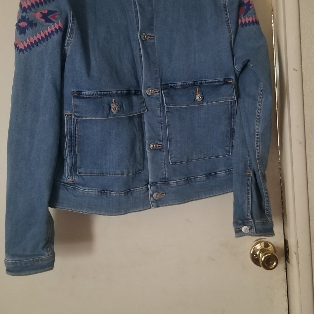 LuLaroe Jean Jacket Womens Size XL - Picture 13 of 15
